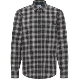 Mustang Herren Langarmhemd Style Eastbridge grau