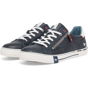 Mustang Herren Sneaker Style Schnürhalbschuh dunkelblau