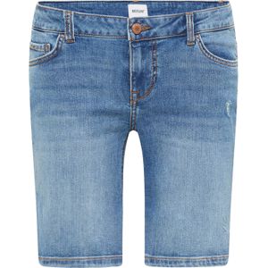 Mustang Damen Jeans-Short Style Bermuda hellblau