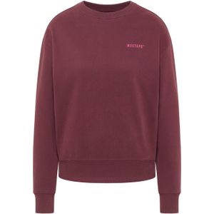 Mustang Damen Sweatshirt Style Aberdeen dunkelrot