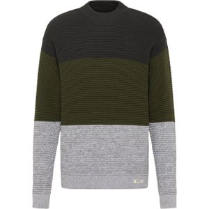 Mustang Herren Langarmpullover Style Evesham bunt