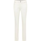 Mustang Damen Hose Style Crosby Relaxed Slim offwhite
