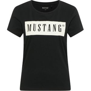 Mustang Damen T-Shirt Style Alma schwarz