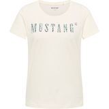 Mustang Damen T-Shirt Style Alma offwhite