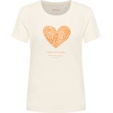 Mustang Damen T-Shirt Style Alma offwhite