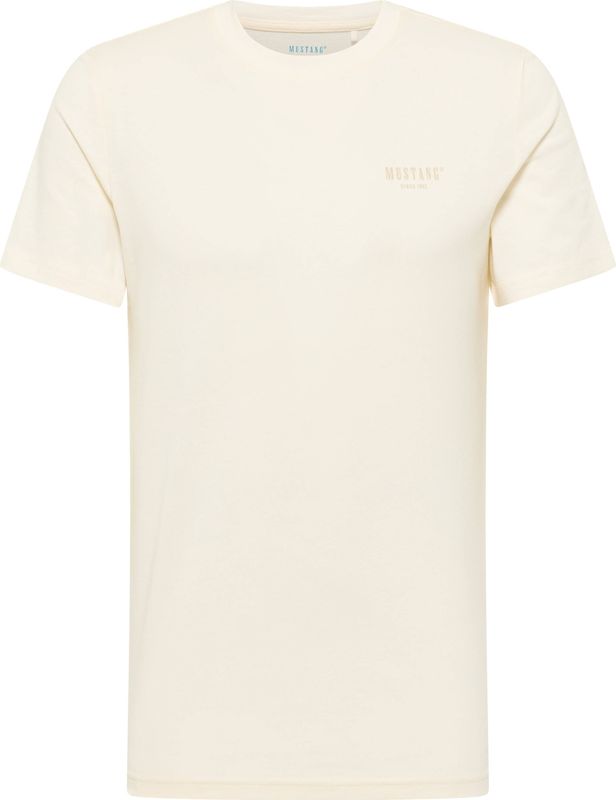 Mustang Herren T-Shirt Style Austin offwhite