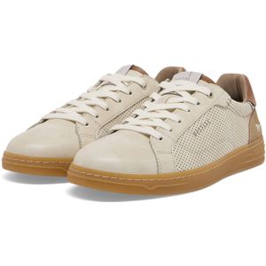 Mustang Herren Sneaker Herren Schnürhalbschuh beige