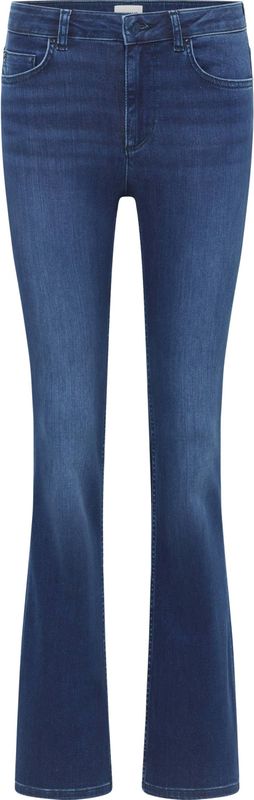 Mustang Damen Jeans Style Shelby Slim Boot mittelblau