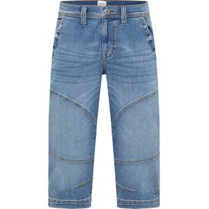 Mustang Herren Jeans-Short Style Fremont mittelblau