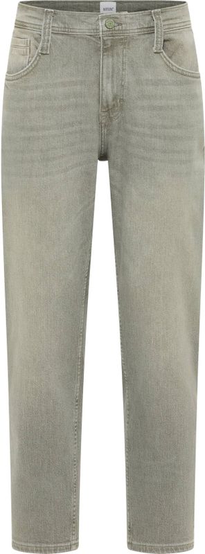 Mustang Herren Jeans Style Denver Tapered dunkelgrün