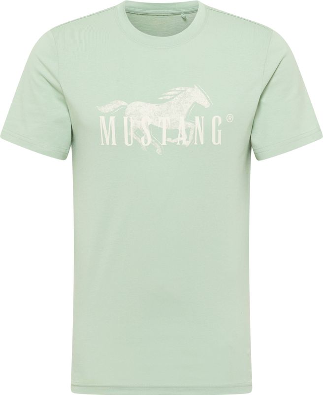Mustang Herren T-Shirt Style Austin hellgrün