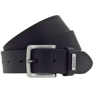 Mustang Herren Gürtel Ledergürtel schwarz