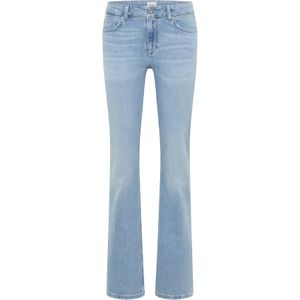 Mustang Damen Jeans Style Crosby Relaxed Straight hellblau