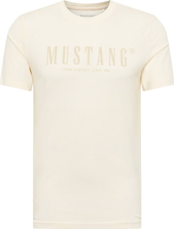Mustang Herren T-Shirt Style Austin offwhite