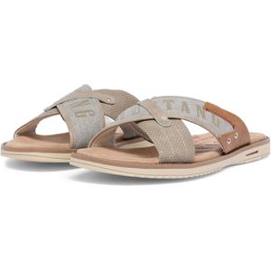 Mustang Herren Style Pantolette taupe
