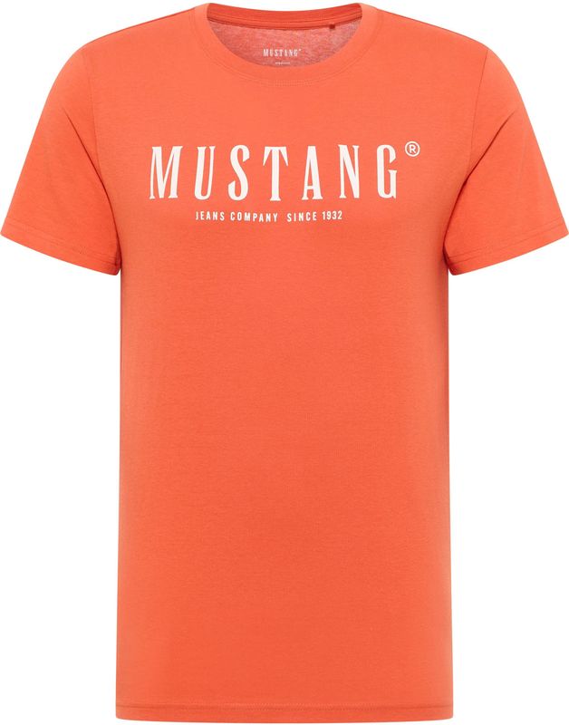 Mustang Herren T-Shirt Style Austin orange