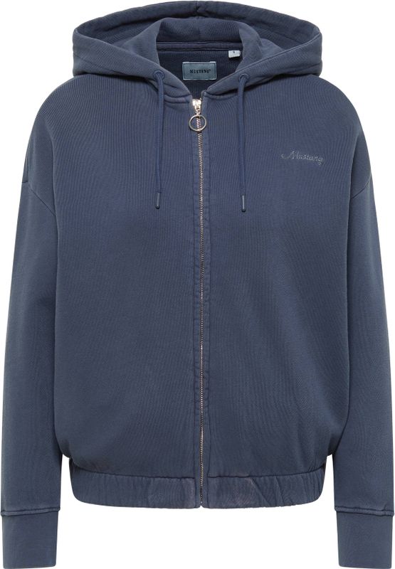 Mustang Damen Sweatshirt Style Rochelle dunkelblau