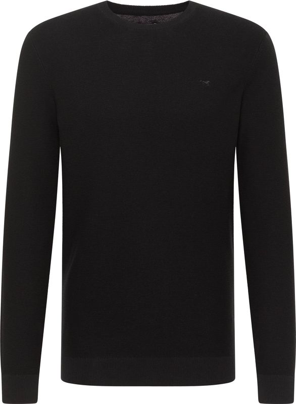 Mustang Herren Langarmpullover Style Elliot schwarz