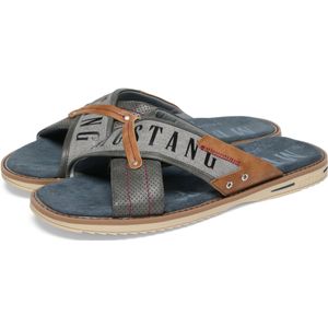 Mustang Herren Style Pantolette dunkelgrau