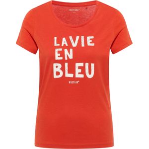 Mustang Damen T-Shirt Style Alma rot