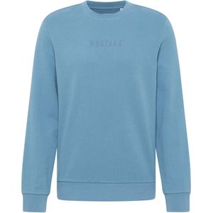 Mustang Herren Sweatshirt Sweatshirt mittelblau