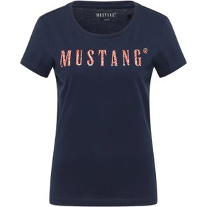 Mustang Damen T-Shirt Style Alma dunkelblau