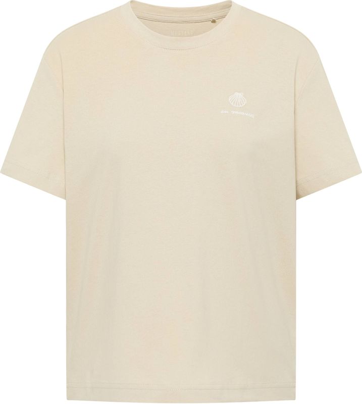 Mustang Damen T-Shirt Style Floris grau