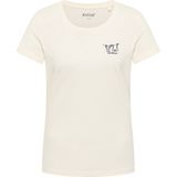 Mustang Damen T-Shirt Style Alma offwhite