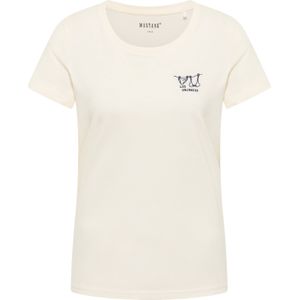 Mustang Damen T-Shirt Style Alma offwhite