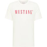 Mustang Herren T-Shirt Style Austin offwhite
