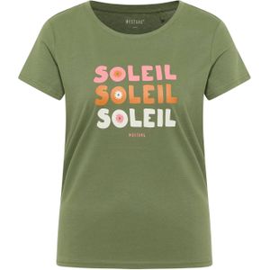 Mustang Damen T-Shirt Style Alma grün
