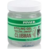 Clubman Pinaud Super Clear Gel 453 gr - Sterke hold, mooie glans - Houdt het haar de hele dag netjes en goed verzorgd