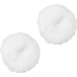 PMD Beauty Silverscrub Loofah Replacements vervangingsopzetstuk voor reinigingsborstel Black 2 st