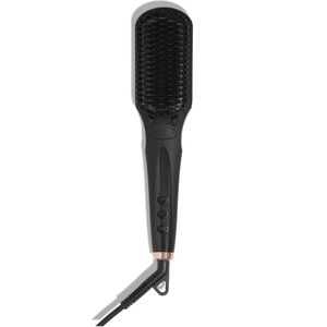 amika polished perfection straightening brush EU black