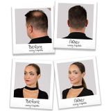 Kapilab Keratine Volumepoeder Kastanjebruin - Geeft volume aan het haar - Verbergt haaruitval - 100% natuurlijk - 5 gram