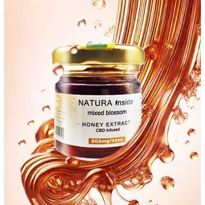 Natura Inside CBD Honey Extract – 500mg CBD per 40ml, for Face Mask, 40ml
