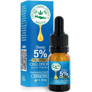 Cretan Gaia Full Extract Cannabis Oil – 5% CBG, 10ml