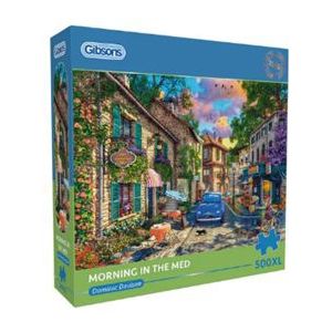 Dominic Davison - Mediterrane Straatjes - Legpuzzel - 500 XL Stukjes