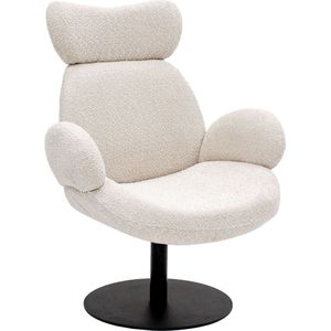 Kick draaifauteuil Lev - Crème