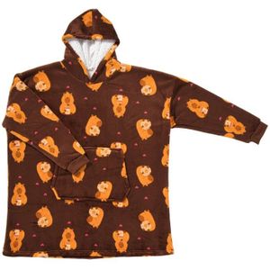 Oversized hoodie capibara - onze size