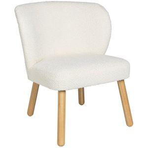 Teddy fauteuil - Troyes - wit - 68.5x60x59.5 cm