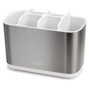 EasyStore Steel Tandenborstelorganiser Groot - Wit - Joseph Joseph