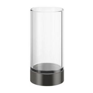 Tandenborstelhouder Decor Walther Century SMG Kristal Mat Donker Metaal Transparant
