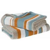 Handdoek - Blauw - Katoen