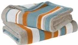 Handdoek - Blauw - Katoen