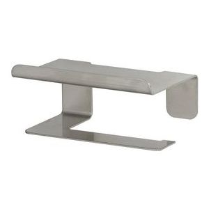 Tiger Colar - Wc rolhouder met planchet - Zonder te boren - Toiletrolhouder zelfklevend - RVS geborsteld