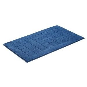 Vossen Bidetmat Exclusive - Blauw 67x120