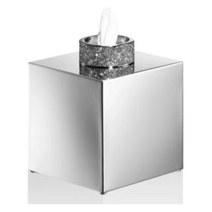 Tissuebox Decor Walther Rocks Chrome