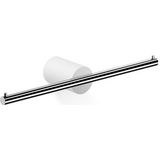 WC Rolhouder Decor Walther Stone 2 Mat Wit Chrome
