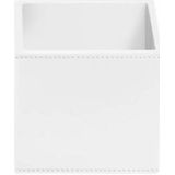 Decor Walther - Brownie UB - Opbergbox - Wit - Kunstleer